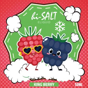 KING BERRY HI-SALT NICOTINE SALT E-LIQUID FLAVOR
